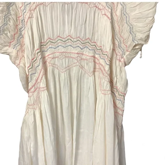 Free People Ivory Love on the run dress. Size M ptp 25 length 38 at longest. - Picture 2 of 4